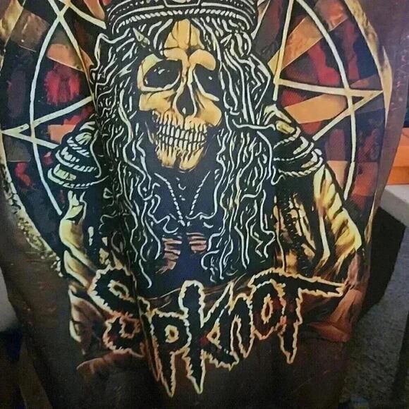 Hot Slipknot Concert Unisex Sz Small NEW Excellent Skull King - Picture 6 of 6